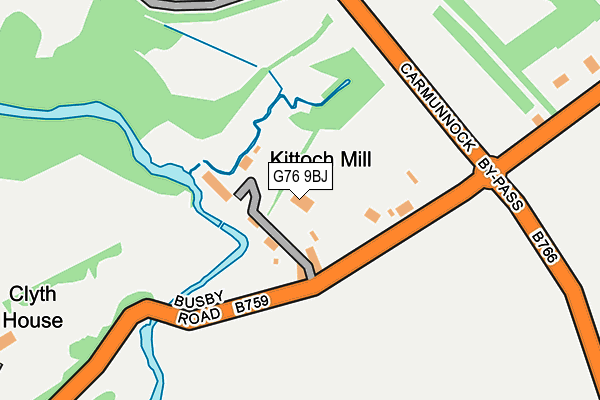 G76 9BJ map - OS OpenMap – Local (Ordnance Survey) G76 9BJ map - OS OpenMap – Local (Ordnance Survey)
