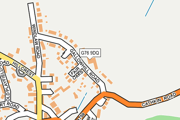 G76 9DQ map - OS OpenMap – Local (Ordnance Survey) G76 9DQ map - OS OpenMap – Local (Ordnance Survey)