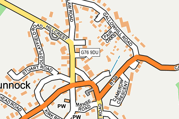 G76 9DU map - OS OpenMap – Local (Ordnance Survey) G76 9DU map - OS OpenMap – Local (Ordnance Survey)