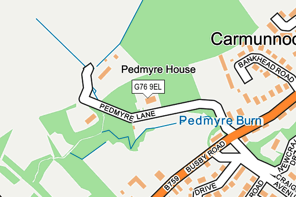 G76 9EL map - OS OpenMap – Local (Ordnance Survey) G76 9EL map - OS OpenMap – Local (Ordnance Survey)