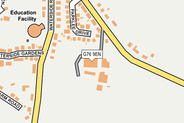 G76 9EN map - OS OpenMap – Local (Ordnance Survey) G76 9EN map - OS OpenMap – Local (Ordnance Survey)
