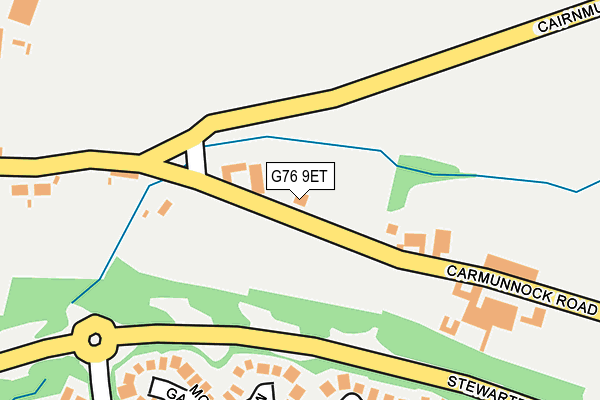 G76 9ET map - OS OpenMap – Local (Ordnance Survey) G76 9ET map - OS OpenMap – Local (Ordnance Survey)