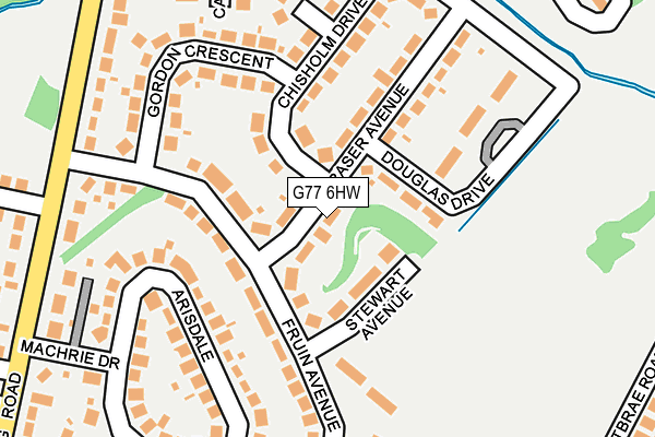 G77 6HW map - OS OpenMap – Local (Ordnance Survey) G77 6HW map - OS OpenMap – Local (Ordnance Survey)