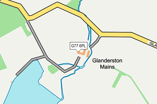 G77 6PL map - OS OpenMap – Local (Ordnance Survey) G77 6PL map - OS OpenMap – Local (Ordnance Survey)