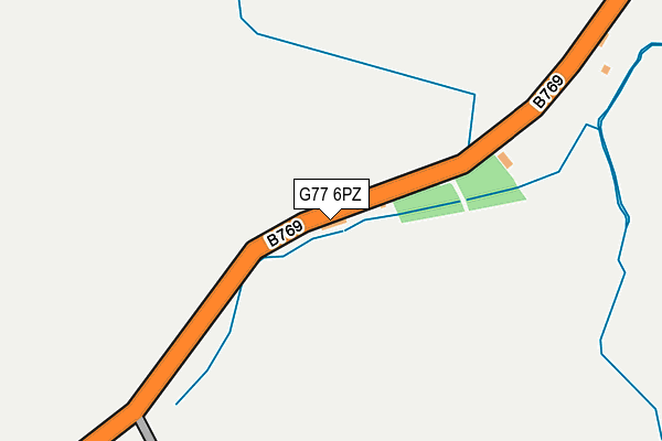 G77 6PZ map - OS OpenMap – Local (Ordnance Survey) G77 6PZ map - OS OpenMap – Local (Ordnance Survey)