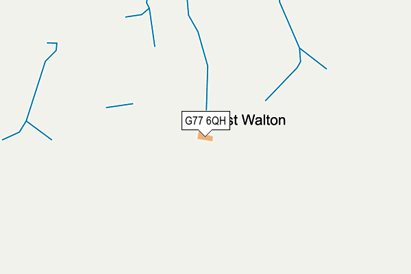 G77 6QH map - OS OpenMap – Local (Ordnance Survey) G77 6QH map - OS OpenMap – Local (Ordnance Survey)