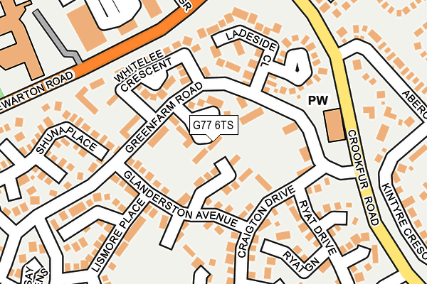 G77 6TS map - OS OpenMap – Local (Ordnance Survey) G77 6TS map - OS OpenMap – Local (Ordnance Survey)