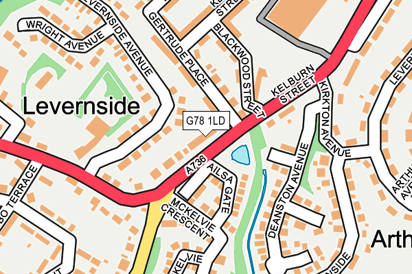 G78 1LD map - OS OpenMap – Local (Ordnance Survey) G78 1LD map - OS OpenMap – Local (Ordnance Survey)