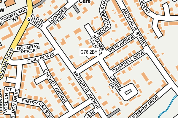 G78 2BY map - OS OpenMap – Local (Ordnance Survey) G78 2BY map - OS OpenMap – Local (Ordnance Survey)