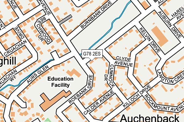 G78 2ES map - OS OpenMap – Local (Ordnance Survey) G78 2ES map - OS OpenMap – Local (Ordnance Survey)