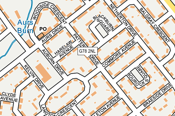 G78 2NL map - OS OpenMap – Local (Ordnance Survey) G78 2NL map - OS OpenMap – Local (Ordnance Survey)