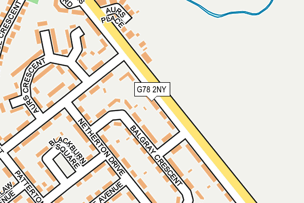 G78 2NY map - OS OpenMap – Local (Ordnance Survey) G78 2NY map - OS OpenMap – Local (Ordnance Survey)
