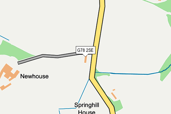 G78 2SE map - OS OpenMap – Local (Ordnance Survey) G78 2SE map - OS OpenMap – Local (Ordnance Survey)