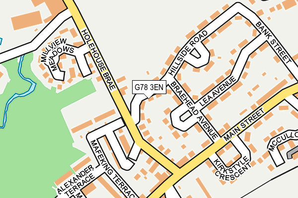 G78 3EN map - OS OpenMap – Local (Ordnance Survey) G78 3EN map - OS OpenMap – Local (Ordnance Survey)