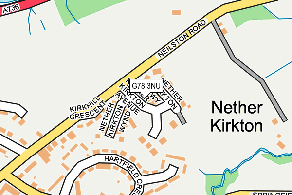 G78 3NU map - OS OpenMap – Local (Ordnance Survey) G78 3NU map - OS OpenMap – Local (Ordnance Survey)