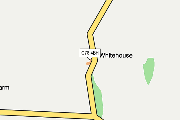 G78 4BH map - OS OpenMap – Local (Ordnance Survey) G78 4BH map - OS OpenMap – Local (Ordnance Survey)