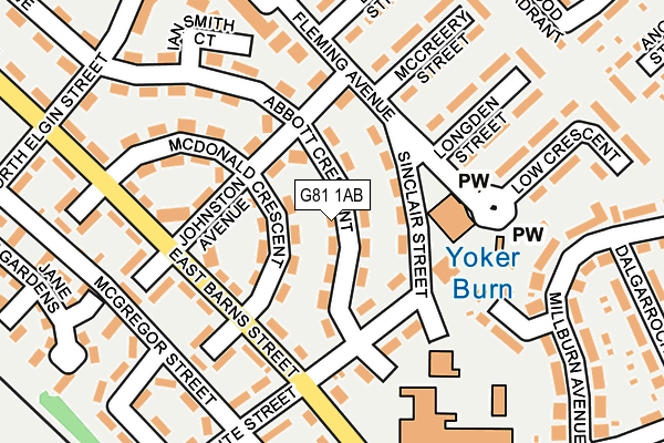 G81 1AB map - OS OpenMap – Local (Ordnance Survey) G81 1AB map - OS OpenMap – Local (Ordnance Survey)