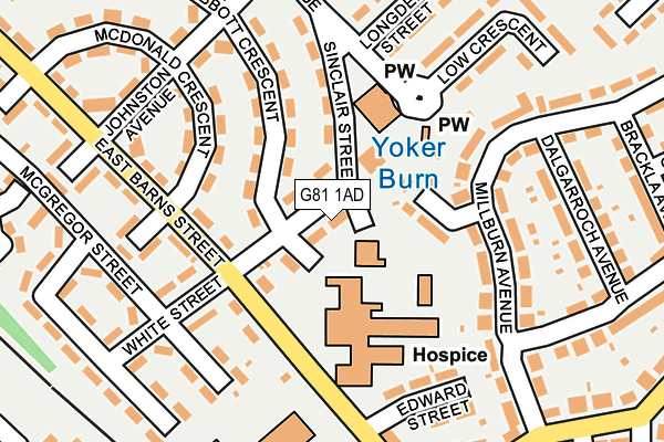 G81 1AD map - OS OpenMap – Local (Ordnance Survey) G81 1AD map - OS OpenMap – Local (Ordnance Survey)