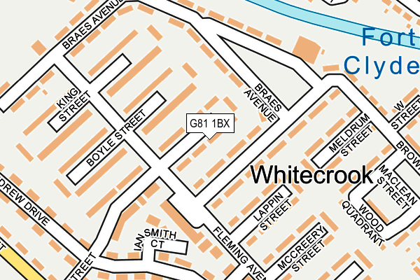 G81 1BX map - OS OpenMap – Local (Ordnance Survey) G81 1BX map - OS OpenMap – Local (Ordnance Survey)