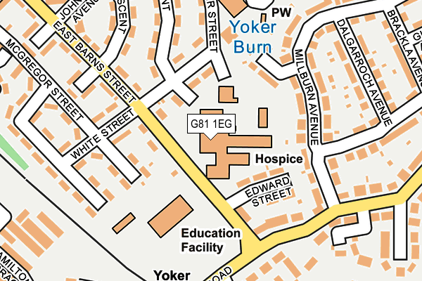 G81 1EG map - OS OpenMap – Local (Ordnance Survey) G81 1EG map - OS OpenMap – Local (Ordnance Survey)