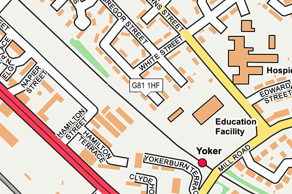 G81 1HF map - OS OpenMap – Local (Ordnance Survey) G81 1HF map - OS OpenMap – Local (Ordnance Survey)