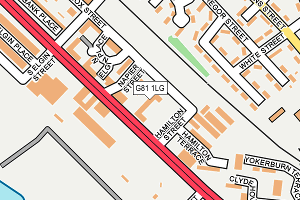 G81 1LG map - OS OpenMap – Local (Ordnance Survey) G81 1LG map - OS OpenMap – Local (Ordnance Survey)