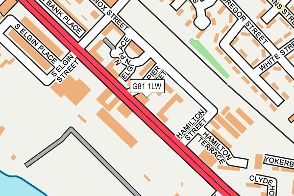 G81 1LW map - OS OpenMap – Local (Ordnance Survey) G81 1LW map - OS OpenMap – Local (Ordnance Survey)