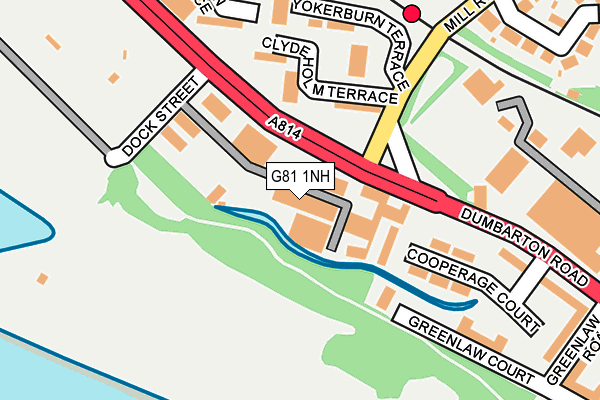 G81 1NH map - OS OpenMap – Local (Ordnance Survey) G81 1NH map - OS OpenMap – Local (Ordnance Survey)