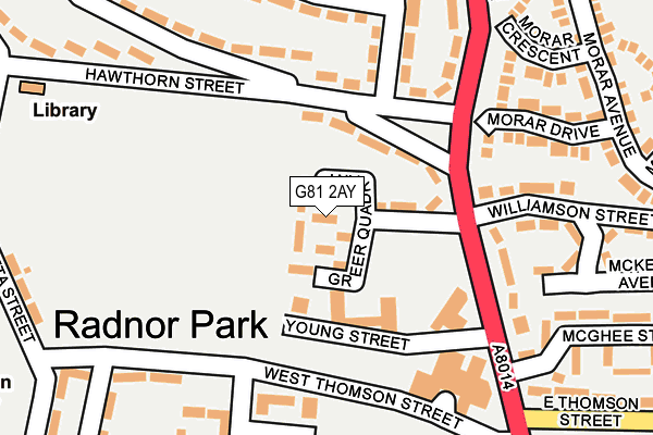 G81 2AY map - OS OpenMap – Local (Ordnance Survey) G81 2AY map - OS OpenMap – Local (Ordnance Survey)