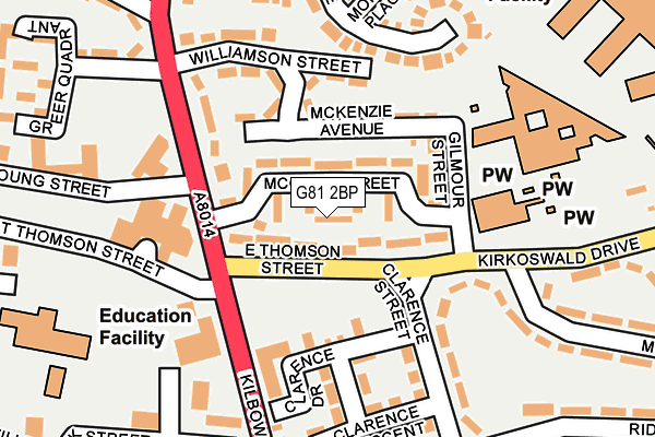 G81 2BP map - OS OpenMap – Local (Ordnance Survey) G81 2BP map - OS OpenMap – Local (Ordnance Survey)
