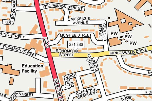 G81 2BS map - OS OpenMap – Local (Ordnance Survey) G81 2BS map - OS OpenMap – Local (Ordnance Survey)
