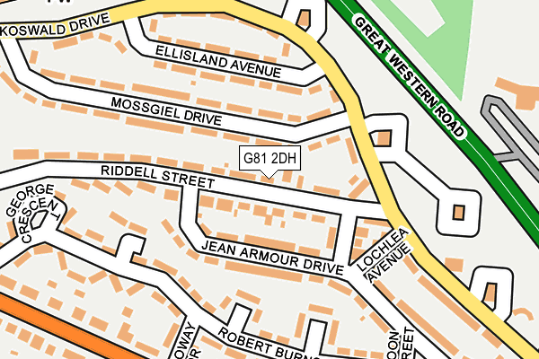 G81 2DH map - OS OpenMap – Local (Ordnance Survey) G81 2DH map - OS OpenMap – Local (Ordnance Survey)