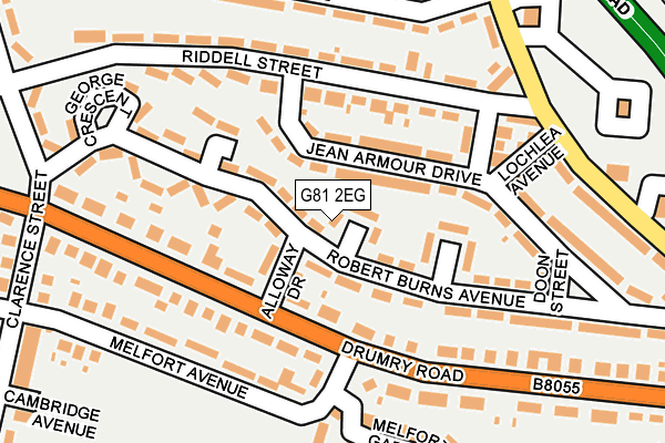 G81 2EG map - OS OpenMap – Local (Ordnance Survey) G81 2EG map - OS OpenMap – Local (Ordnance Survey)