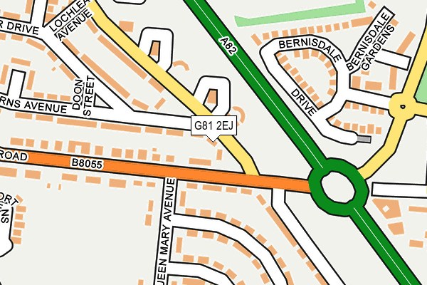 G81 2EJ map - OS OpenMap – Local (Ordnance Survey) G81 2EJ map - OS OpenMap – Local (Ordnance Survey)