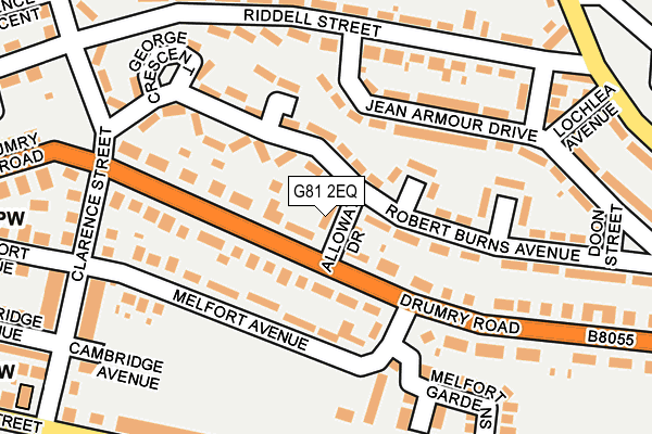 G81 2EQ map - OS OpenMap – Local (Ordnance Survey) G81 2EQ map - OS OpenMap – Local (Ordnance Survey)