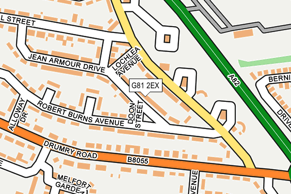 G81 2EX map - OS OpenMap – Local (Ordnance Survey) G81 2EX map - OS OpenMap – Local (Ordnance Survey)