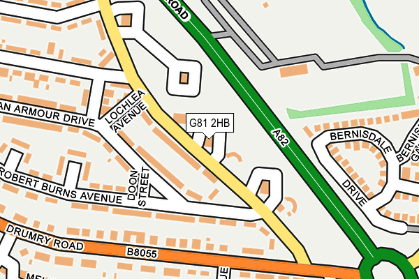 G81 2HB map - OS OpenMap – Local (Ordnance Survey) G81 2HB map - OS OpenMap – Local (Ordnance Survey)
