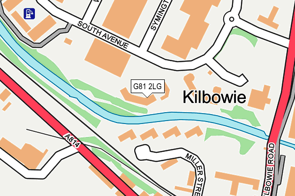 G81 2LG map - OS OpenMap – Local (Ordnance Survey) G81 2LG map - OS OpenMap – Local (Ordnance Survey)