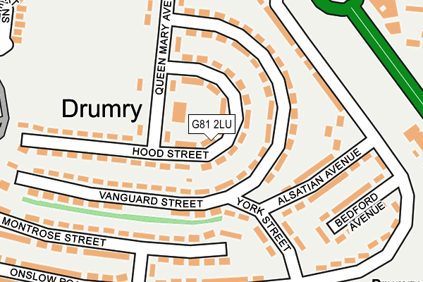 G81 2LU map - OS OpenMap – Local (Ordnance Survey) G81 2LU map - OS OpenMap – Local (Ordnance Survey)