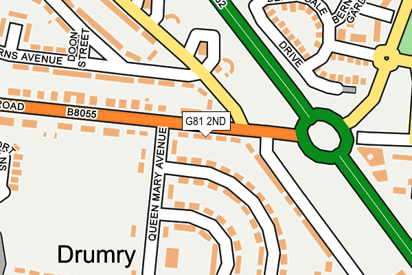 G81 2ND map - OS OpenMap – Local (Ordnance Survey) G81 2ND map - OS OpenMap – Local (Ordnance Survey)