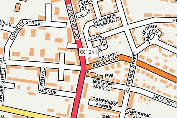 G81 2NH map - OS OpenMap – Local (Ordnance Survey) G81 2NH map - OS OpenMap – Local (Ordnance Survey)