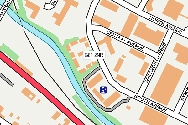 G81 2NR map - OS OpenMap – Local (Ordnance Survey) G81 2NR map - OS OpenMap – Local (Ordnance Survey)