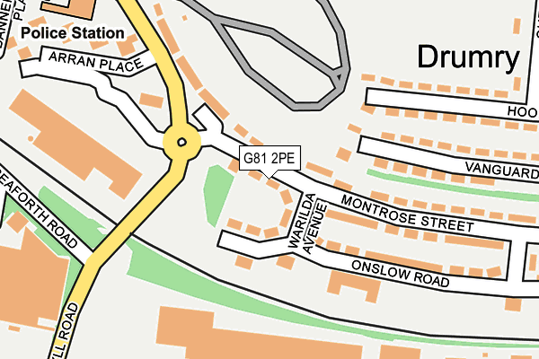 G81 2PE map - OS OpenMap – Local (Ordnance Survey) G81 2PE map - OS OpenMap – Local (Ordnance Survey)