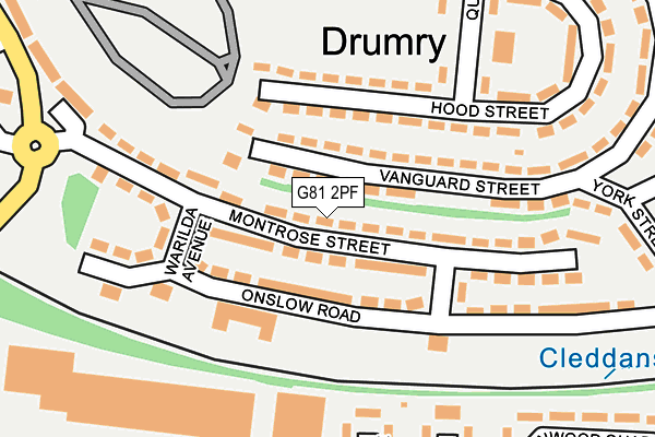 G81 2PF map - OS OpenMap – Local (Ordnance Survey) G81 2PF map - OS OpenMap – Local (Ordnance Survey)