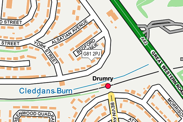 G81 2PJ map - OS OpenMap – Local (Ordnance Survey) G81 2PJ map - OS OpenMap – Local (Ordnance Survey)