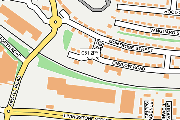 G81 2PY map - OS OpenMap – Local (Ordnance Survey) G81 2PY map - OS OpenMap – Local (Ordnance Survey)