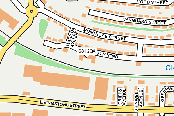 G81 2QA map - OS OpenMap – Local (Ordnance Survey) G81 2QA map - OS OpenMap – Local (Ordnance Survey)