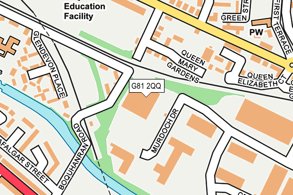G81 2QQ map - OS OpenMap – Local (Ordnance Survey) G81 2QQ map - OS OpenMap – Local (Ordnance Survey)