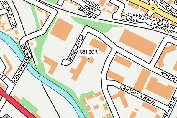 G81 2QR map - OS OpenMap – Local (Ordnance Survey) G81 2QR map - OS OpenMap – Local (Ordnance Survey)