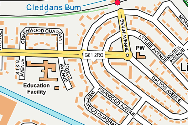 G81 2RQ map - OS OpenMap – Local (Ordnance Survey) G81 2RQ map - OS OpenMap – Local (Ordnance Survey)